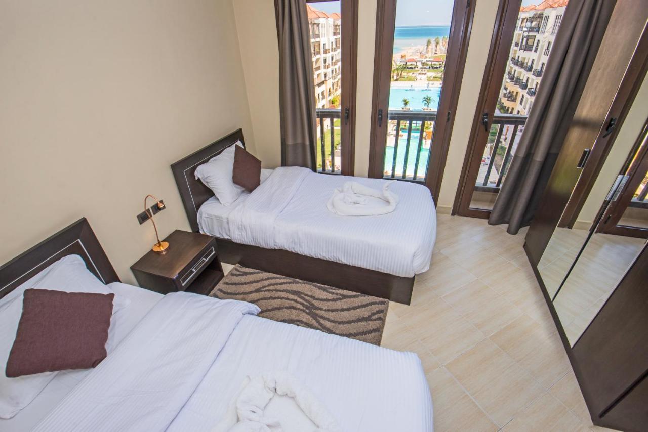 Premium Sea View 2 Bedrooms 2 Bathrooms Apartment Located Within Gravity Hotel & Aquapark Hurghada Buitenkant foto