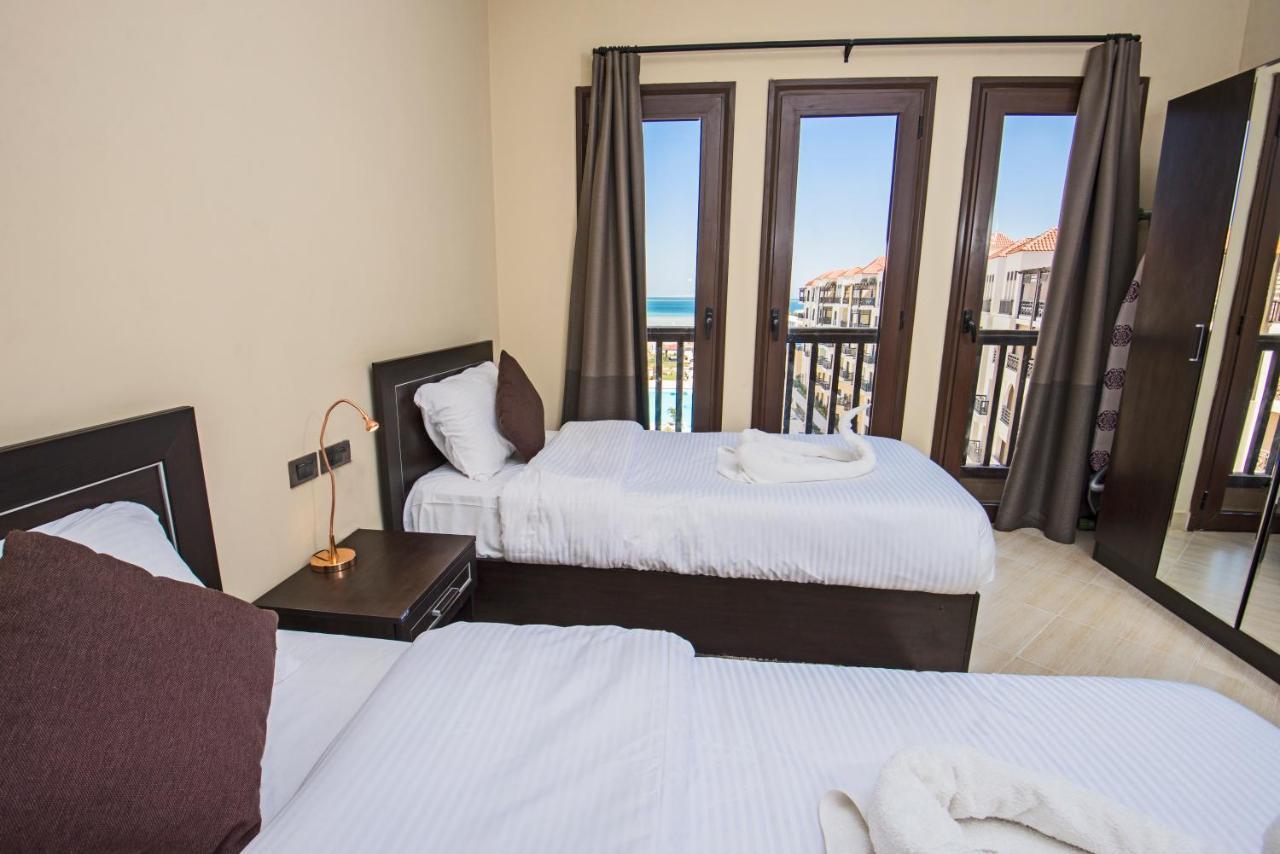 Premium Sea View 2 Bedrooms 2 Bathrooms Apartment Located Within Gravity Hotel & Aquapark Hurghada Buitenkant foto